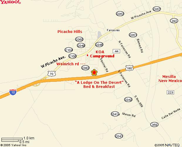Las Cruces Map